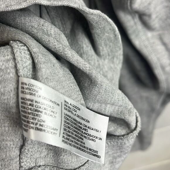 U.S. Polo Assn. men’s gray cotton blend half zip pullover - Picture 3 of 4